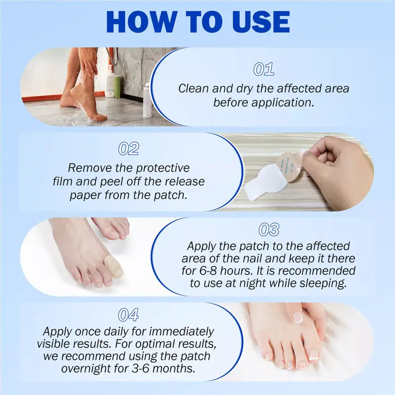 Up to 65% OFF!๐ฅNail Health Care Patches โ Repair and Strengthen Weak Nails