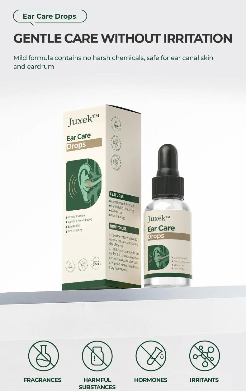 🌿 "Natural Relief: Juxek Ear Drops for Tinnitus & Discomfort"